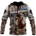 Love Horse 3D All Over Printed Shirts Pi080502S1-Apparel-TA-Hoodie-S-Vibe Cosy™