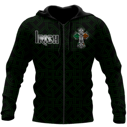 Irish St.Patrick day 3d hoodie shirt for men and women MH3010204S