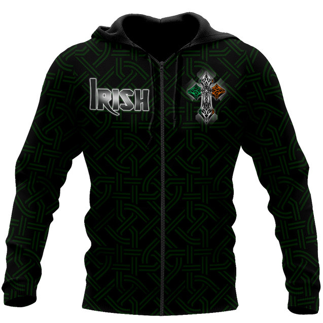 Irish St.Patrick day 3d hoodie shirt for men and women MH3010204S