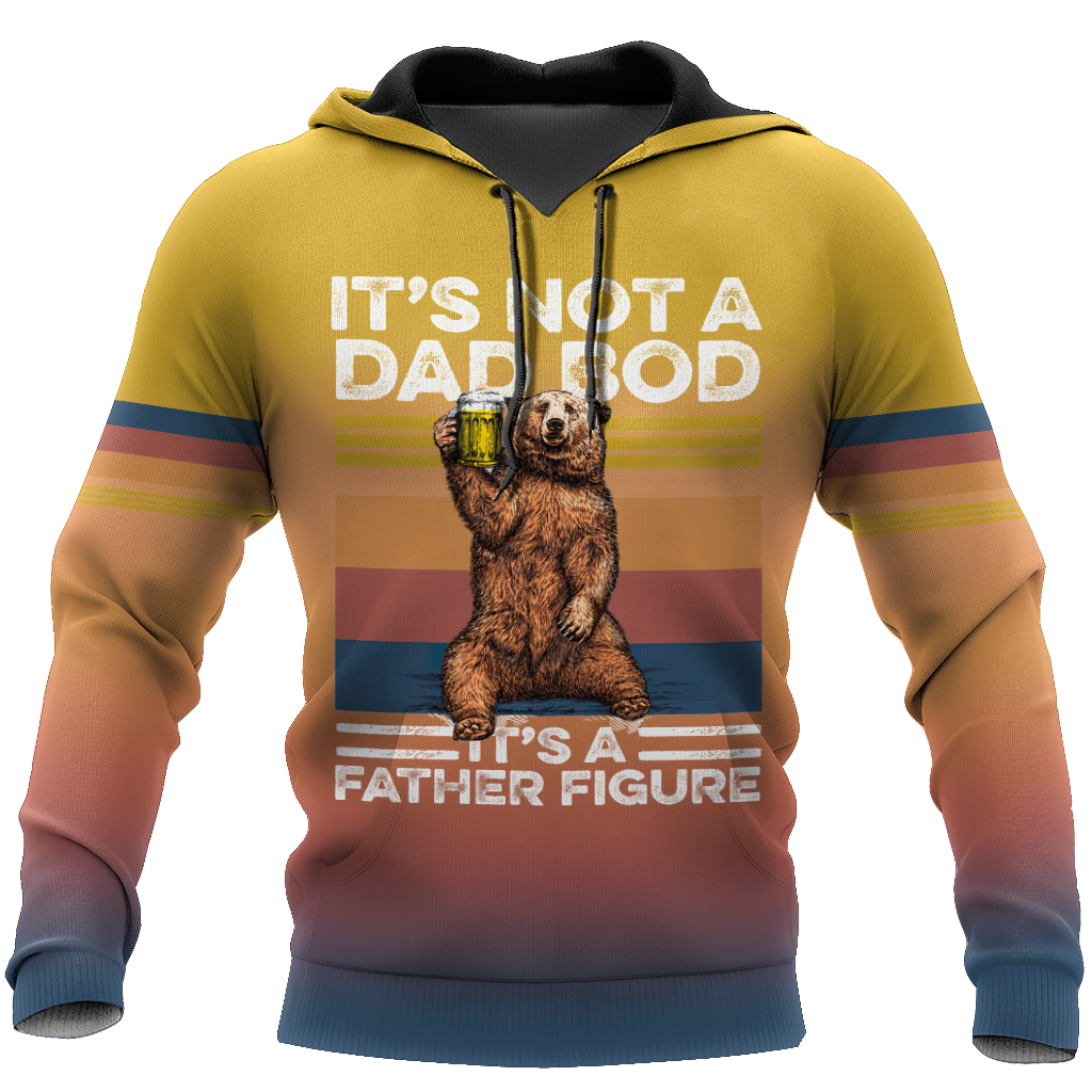 It's not a dad bod, 3d hoodie shirt for men and women ver2 HAC040605-Apparel-HG-Hoodie-S-Vibe Cosy™