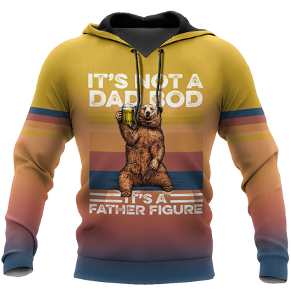It's not a dad bod, 3d hoodie shirt for men and women ver2 HAC040605-Apparel-HG-Hoodie-S-Vibe Cosy™