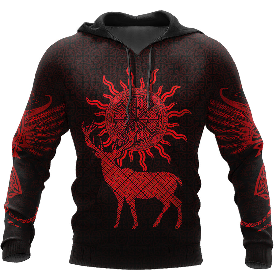 Slavic Deer 3D All Over Printed Shirts For Men & Women NTN08062001