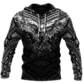 Eagle Tatoo Hoodie 3D All Over Printed Shirts For Men Pi25072002-LAM-Apparel-LAM-Hoodie-S-Vibe Cosy™