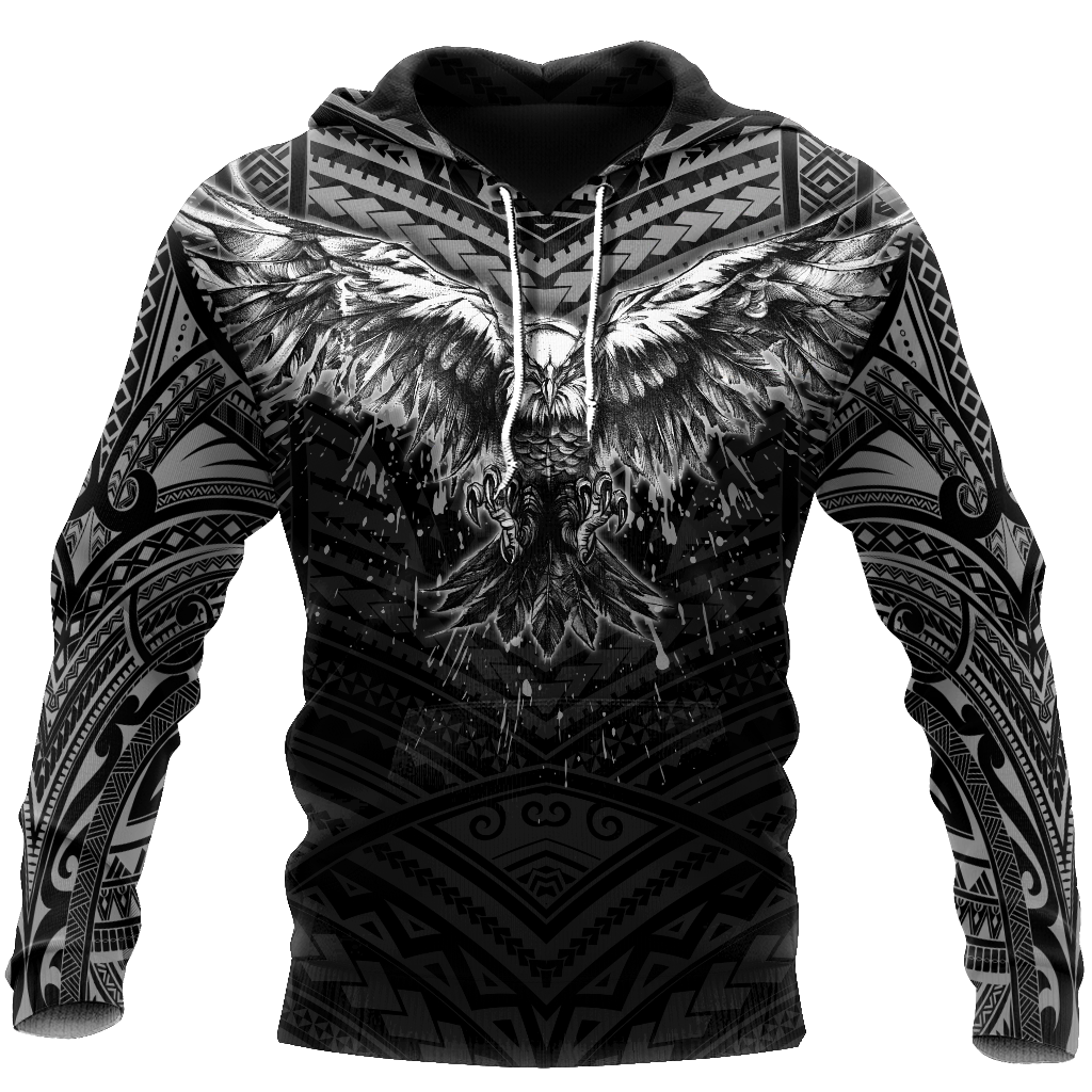 Eagle Tatoo Hoodie 3D All Over Printed Shirts For Men Pi25072002-LAM-Apparel-LAM-Hoodie-S-Vibe Cosy™