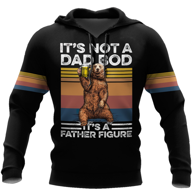 It's not a dad bod, 3d hoodie shirt for men and women HAC040604-Apparel-HG-Hoodie-S-Vibe Cosy™