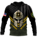 Spartan Soldier US Veteran 3D All Over Printed Shirt Hoodie Pi21082002