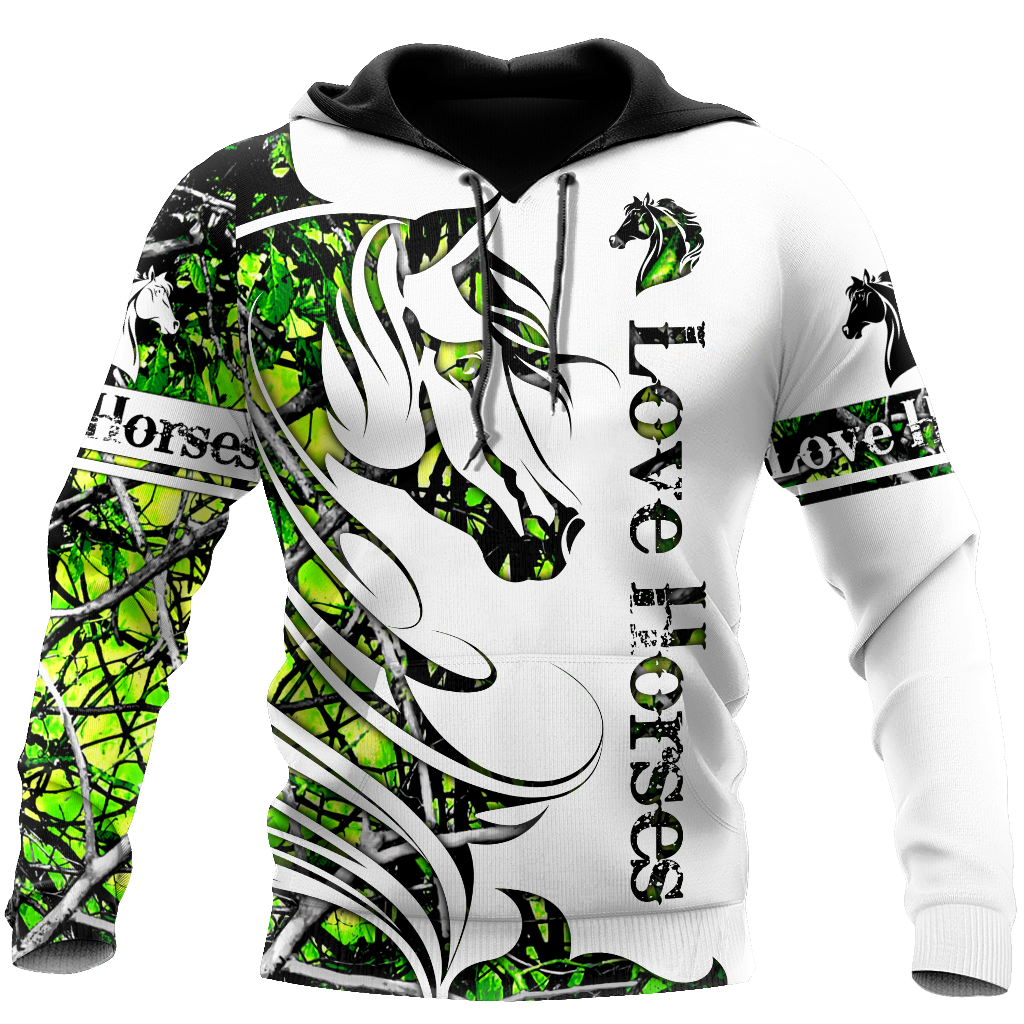 Horse Camo Pattern 3D All Over Printed Shirts Pi050501S3-Apparel-TA-Hoodie-S-Vibe Cosy™