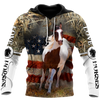 Love Horse 3D All Over Printed Shirts Pi080501-Apparel-TA-Hoodie-S-Vibe Cosy™