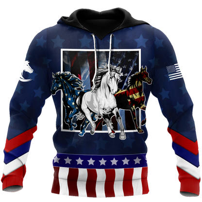 Horses Flag 3D All Over Printed Shirts Pi16062001-Apparel-TA-Hoodie-S-Vibe Cosy™