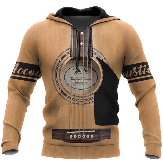 Acoustic Guitar 3D All Over Printed Shirts For Men and Women HAC290703-Apparel-TT-Hoodie-S-Vibe Cosy™