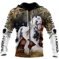 Gypsy Horse 3D All Over Printed Shirts For Men and Women Pi080501S1-Apparel-TA-Zipped Hoodie-S-Vibe Cosy™