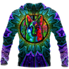 Psychedelic Hippie German Shepherd Unisex Shirts VP17102002