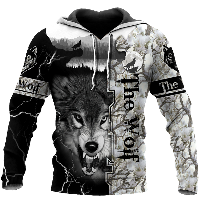 Wolf 3D All Over Printed Hoodie For Men and Women Pi03092001