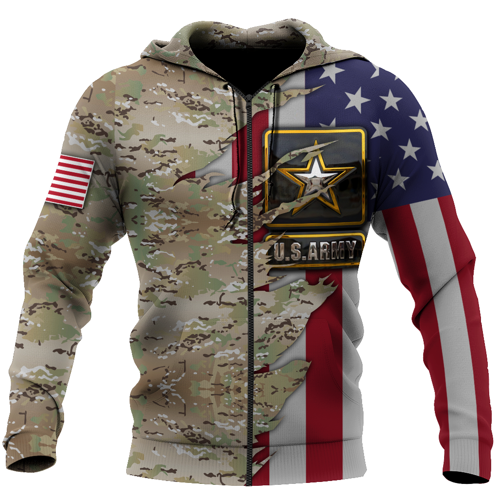 US Army 3D All Over Printed Shirts  MH1210201
