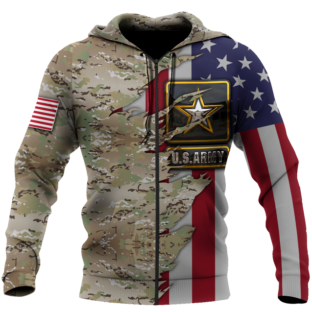 US Army 3D All Over Printed Shirts  MH1210201