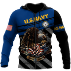 US Navy US Veteran 3D All Over Printed Shirts MH211020