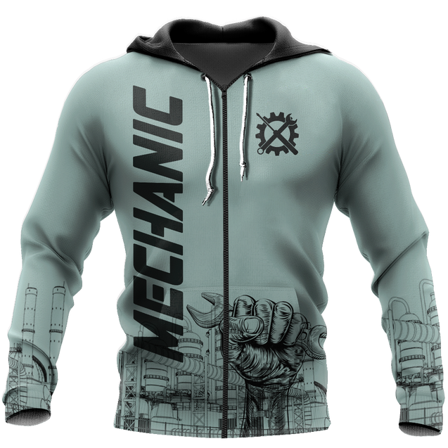 I'm Here Because You Broke Something All Over Printed Mechanic Hoodie For Men and Women HVT14102001