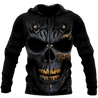 Golden Art Skulls Hoodie For Men And Women TQH201012