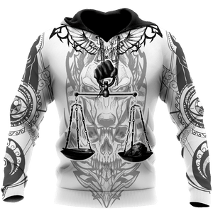 Ancient Egypt Anubis God All 3D Over Printed Unisex Hoodie ML