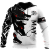 The Dark Wolf May 3D All Over Printed Unisex Deluxe Hoodie ML