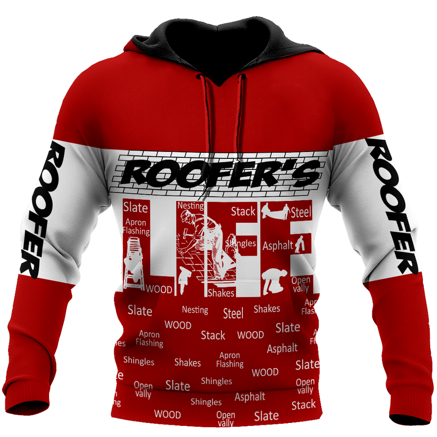 Hard Roofers 3D All Over Printed Shirts