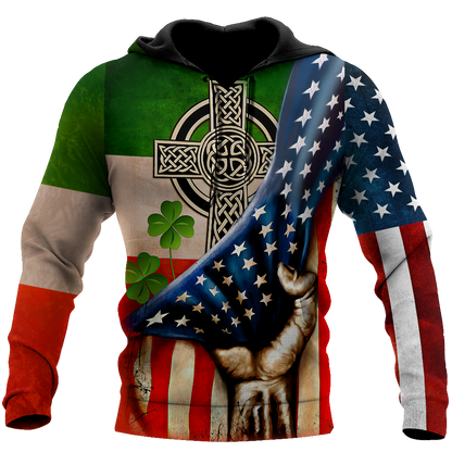 Irish St.Patrick day 3d hoodie shirt for men and women MH0511202