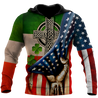 Irish St.Patrick day 3d hoodie shirt for men and women MH0511202