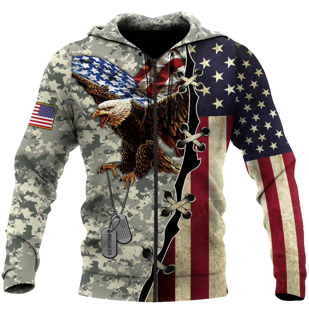US Veteran 3D All Over Printed Shirts For Men and Women TA09142002