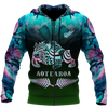 New zealand maori bulldog tattoo paua 3d all over printed shirt and short for man and women-Apparel-PL8386-Hoodie-S-Vibe Cosy™