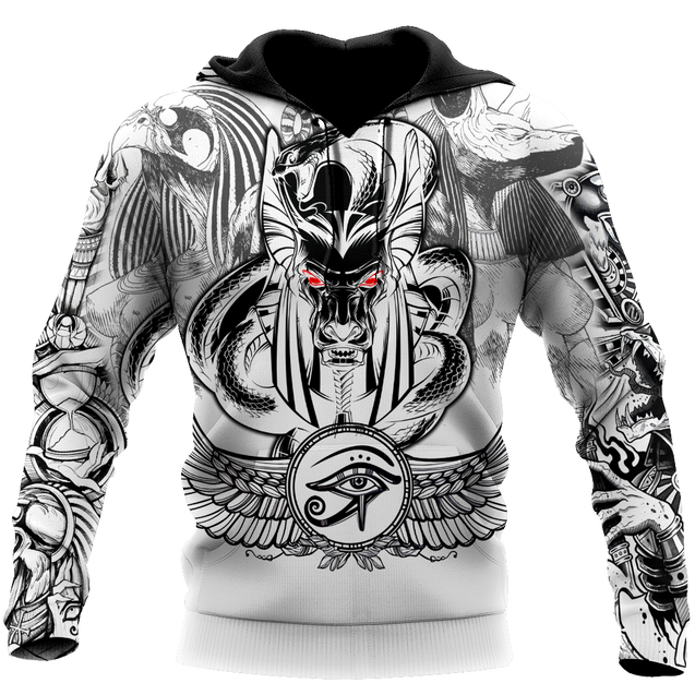 3D Tattoo Ancient Egypt Over Printed Shirt for Men and Women TP