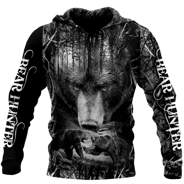 Premium Bear Hunter Camo Unisex Shirts