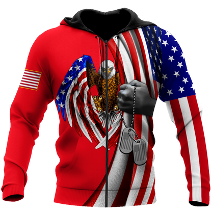 On Friday We Wear Red 3D All Over Printed Shirts For Men and Women TA09182005