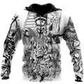 3D God of Egypt Tattoo Over Printed Shirt for Men and Women