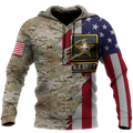 US Army 3D All Over Printed Shirts  MH1210201