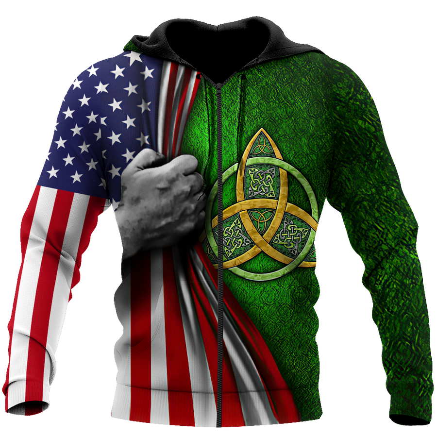 Irish St.Patrick day 3d hoodie shirt for men and women MH0511201