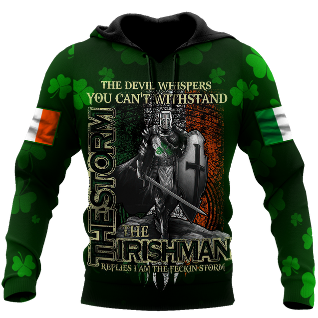 Irish St.Patrick day 3d hoodie shirt for men and women MH2810205