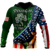 Irish St.Patrick day 3d hoodie shirt for men and women MH051120