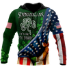 Irish St.Patrick day 3d hoodie shirt for men and women MH051120