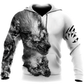 Tattoo Wolf 3D All Over Printed Hoodie For Men and Women MH2310202ST