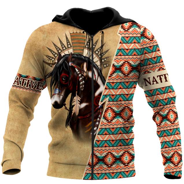 Premium Native American 3D All Over Printed Shirts