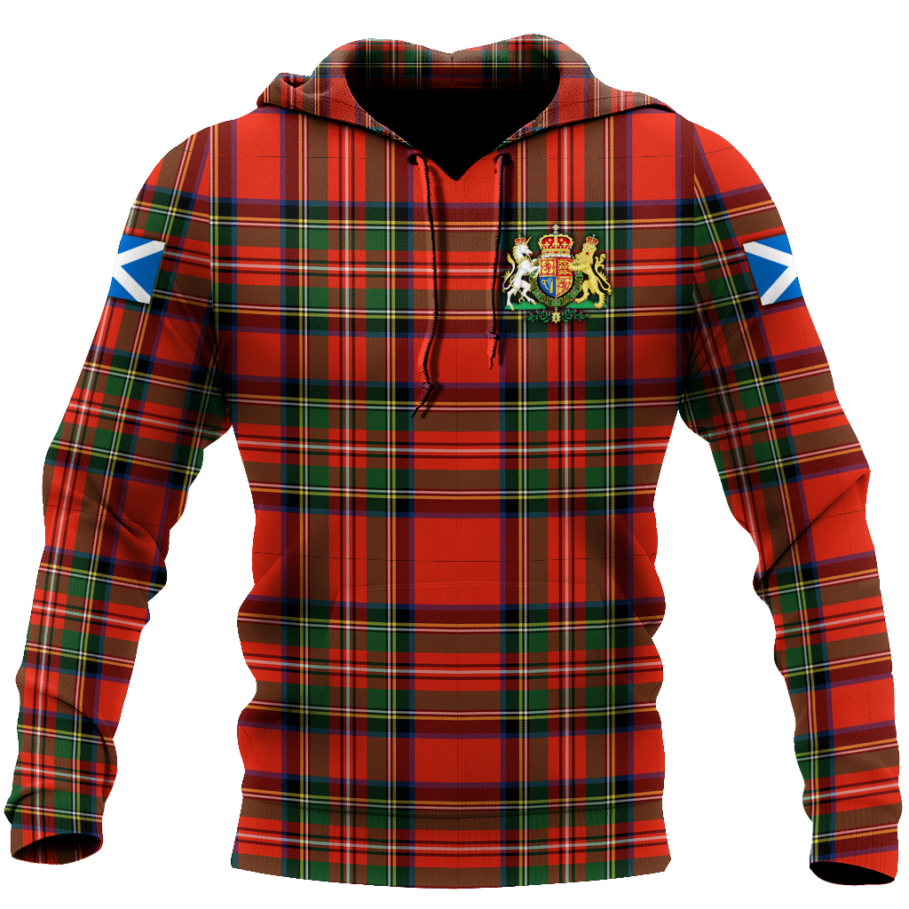 Scotland Tartan 3D All Over Printed Hoodie For Men and Women MH2007202-Apparel-TT-Hoodie-S-Vibe Cosy™