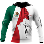 One Nation Under God Mexican Jesus 3D All Over Printed Shirts DQB10092002