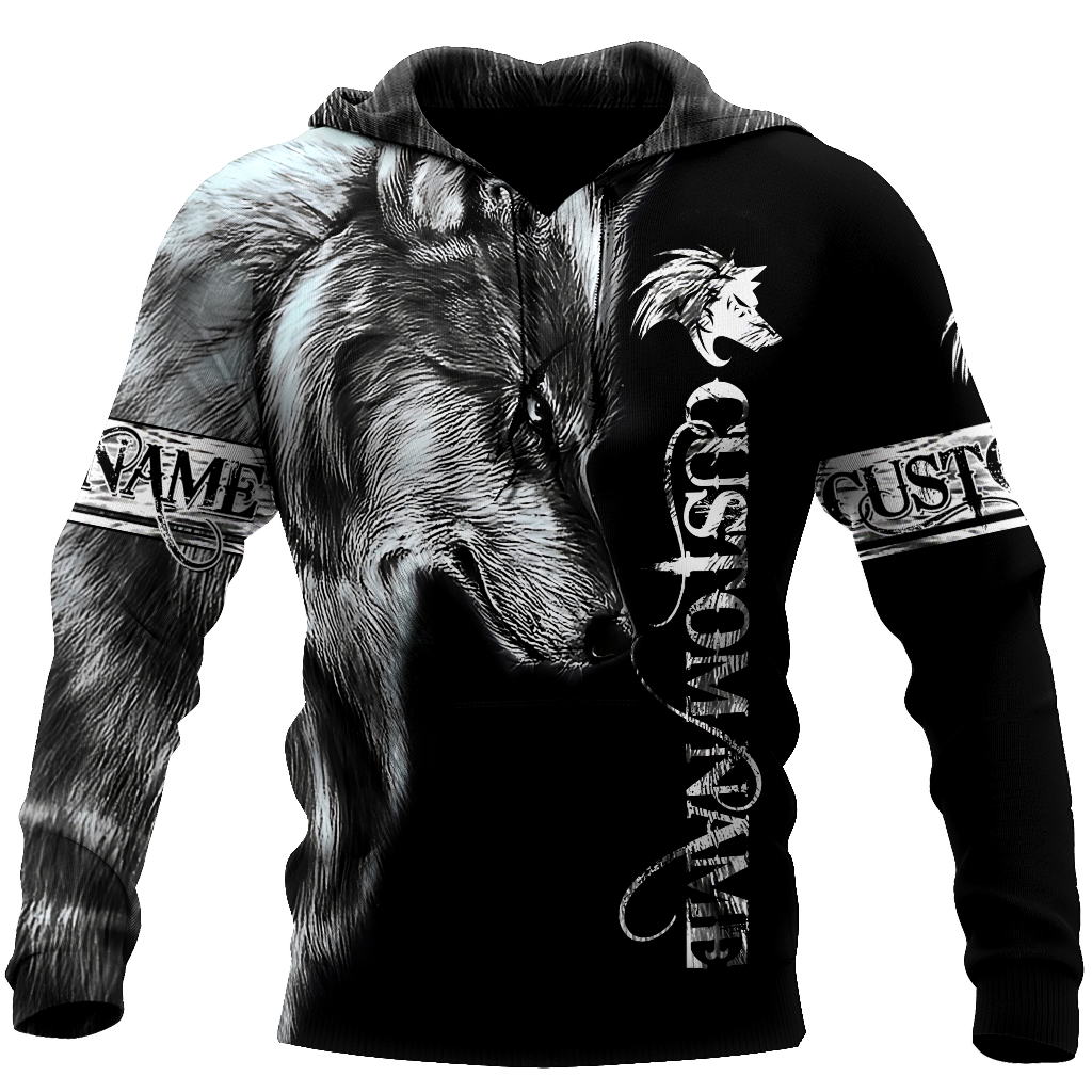 Personalized Wolf All Over Printed Shirts For Men and Women MH010920S3