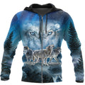 Native Wolf 3D All Over Print Hoodie T Shirt For Men and Women NTN09052001