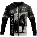 Love Horse 3D All Over Printed Shirts For Men and Women TA09252001