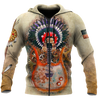 Guitar Native American Over Printed Shirts For Men and Women Pi08082006