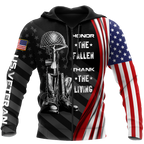 Honor The Fallen Thank The Living 3D All Over Printed Shirts For Men and Women Pi17092002
