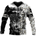 Wolf 3D All Over Printed Hoodie For Men and Women Pi03092001