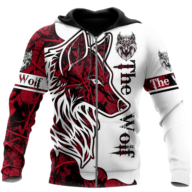 Wolf Tattoos Hoodie T Shirt For Men and Women Pi230401 - Amaze Style™-Apparel