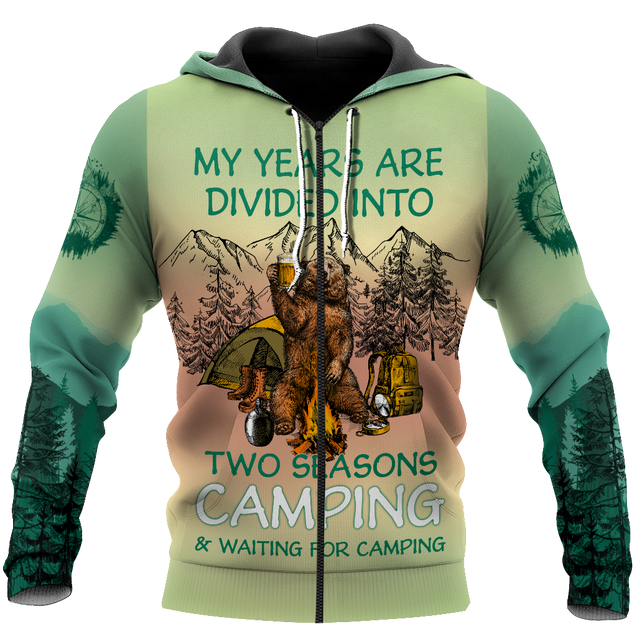 Beautiful All Over Printed Camping Hoodie For Men And Women Pi01092003-MEI